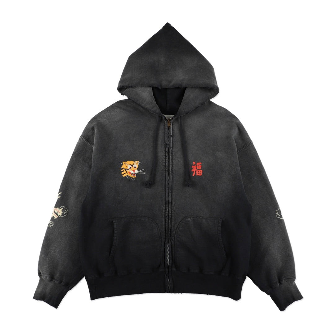 VIETNAM ZIP HOODIE AGED