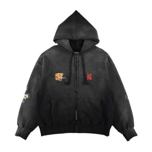 VIETNAM ZIP HOODIE AGED