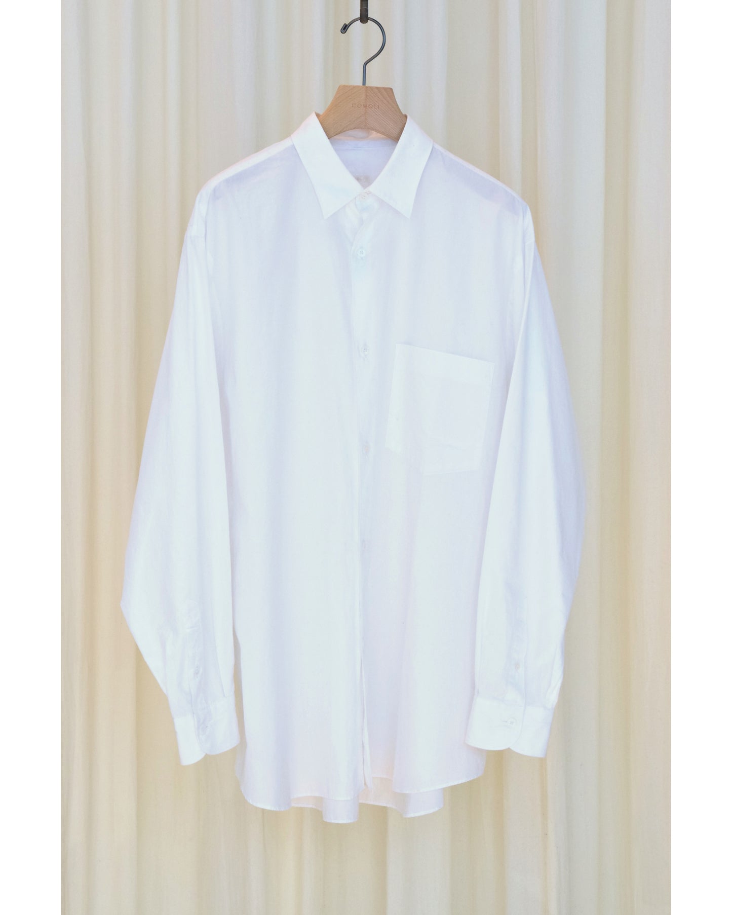 コモリ シャツ WHITE