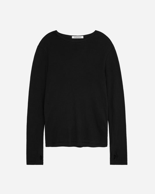 ORI RIBBED LONG SLEEVE TEE
