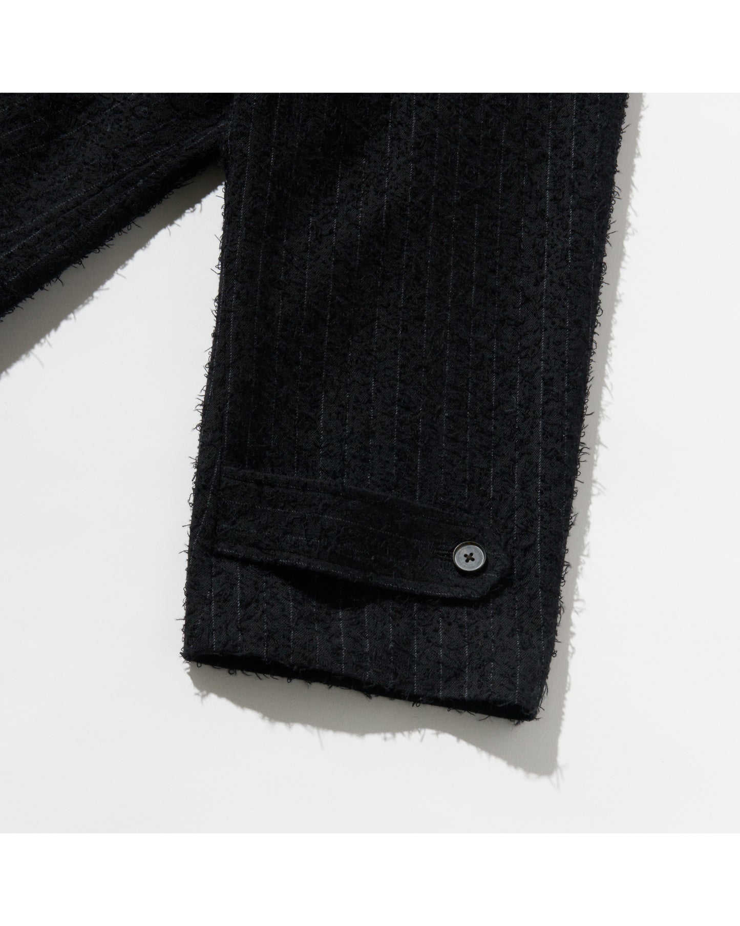 LONG COAT C BLACK STRIPE