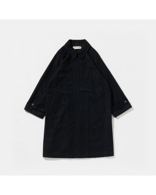 LONG COAT C BLACK STRIPE