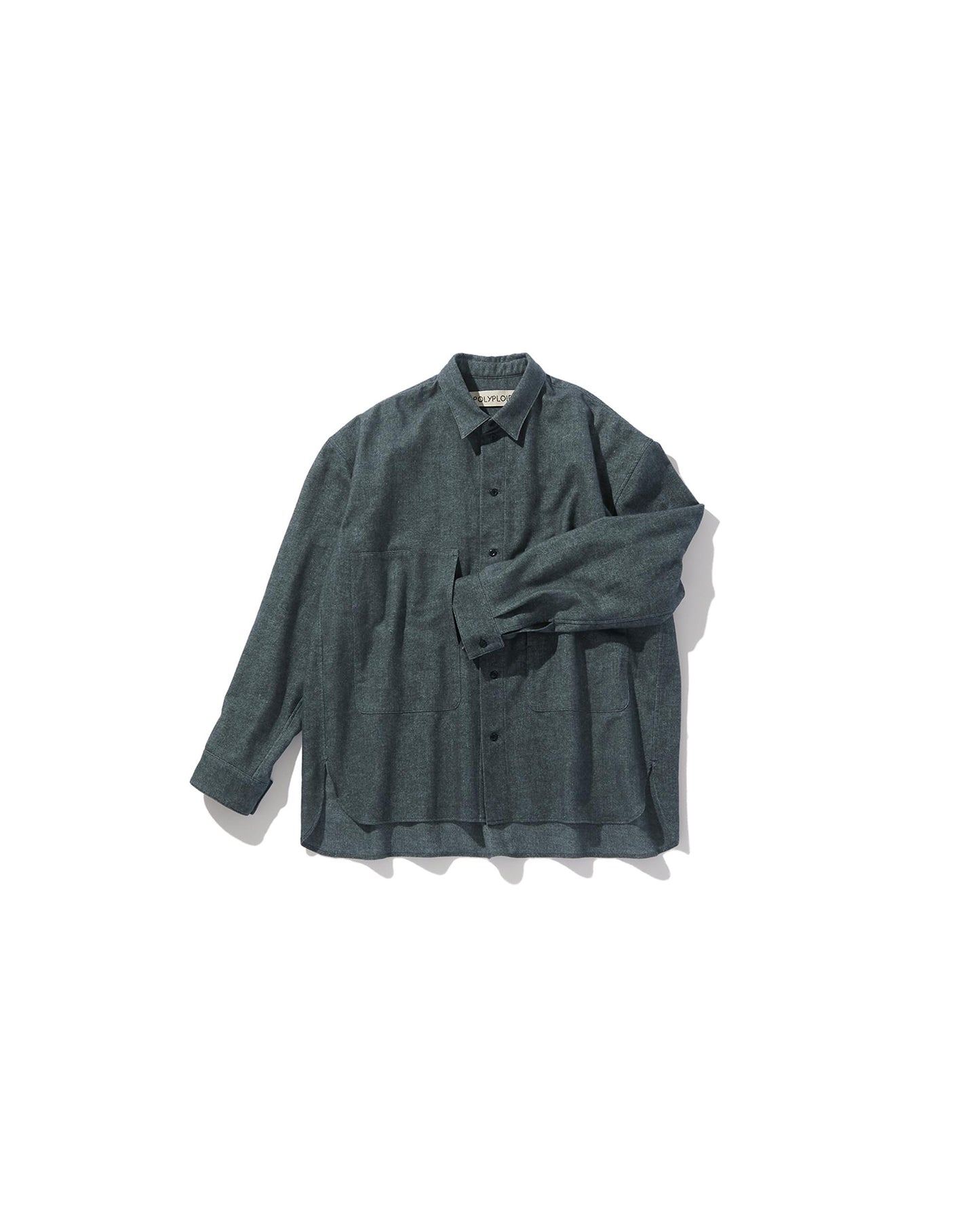 SHIRT JACKET C  CHARCOAL