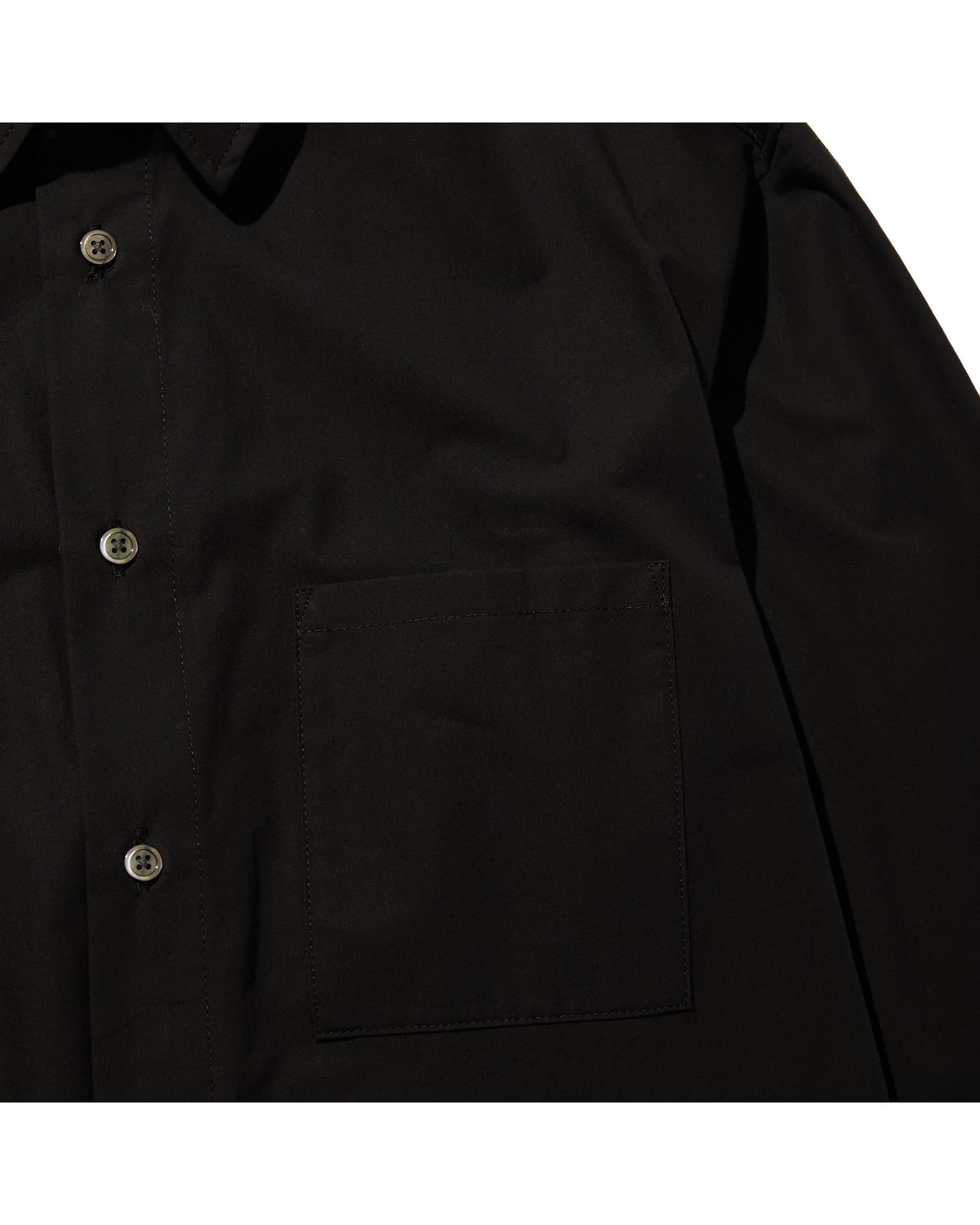 CLASSIC POCKET SHIRT C BLACK