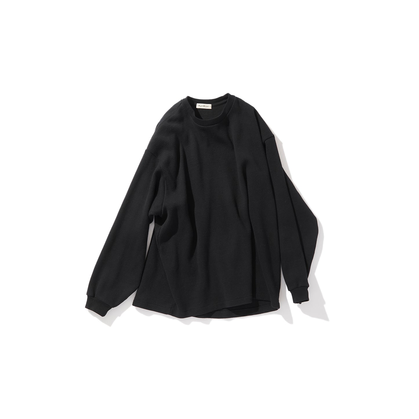 OVERSIZE LONGSLEEVE C  BLACK