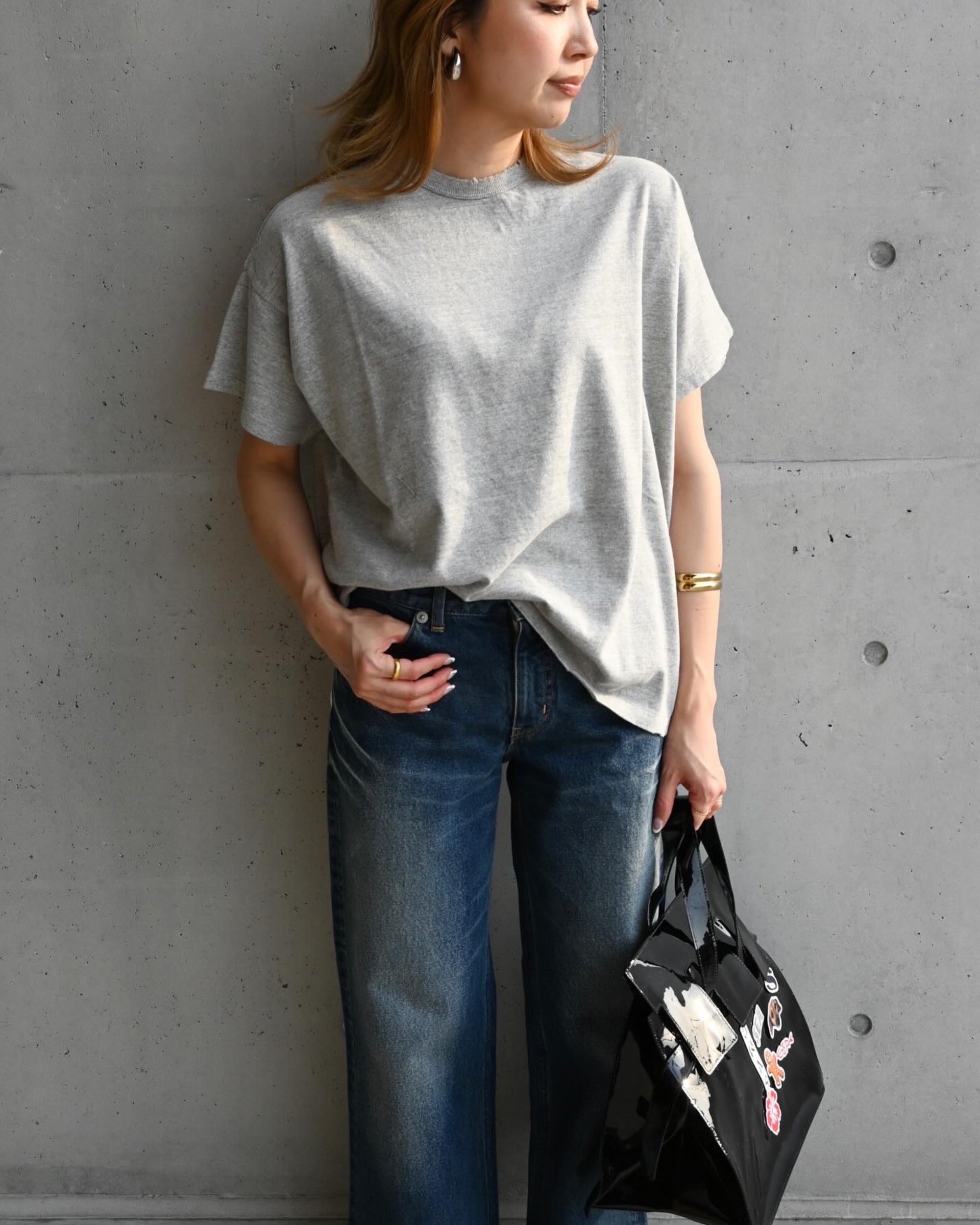 【新品】sea rie VINTAGE 88 ダメージ オーバーサイズ TEE SEA（シー）の「VINTAGE 88 ダメージ オーバーサイズ TEE（T