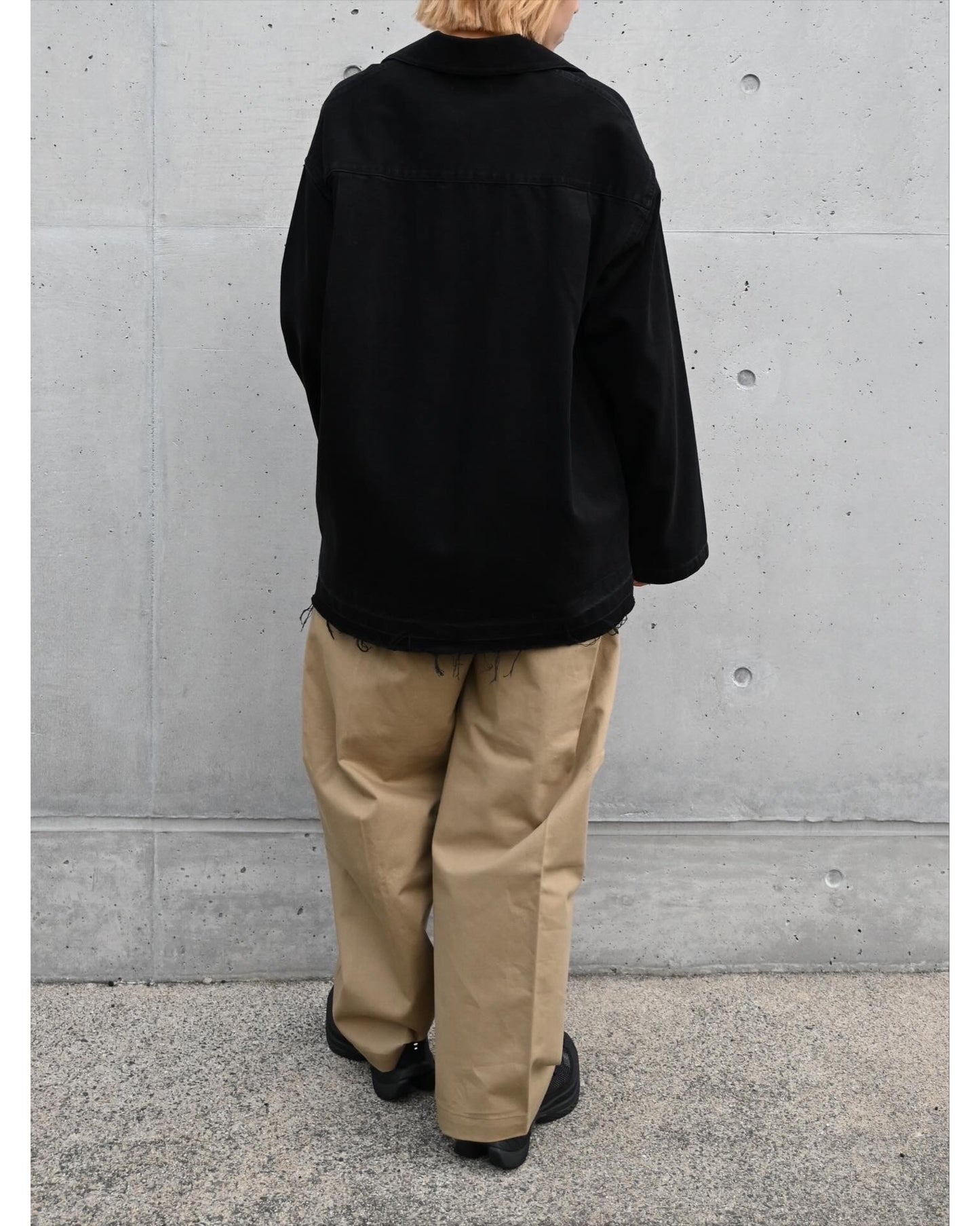 BARREL-LEG CHINO PANTS 13348