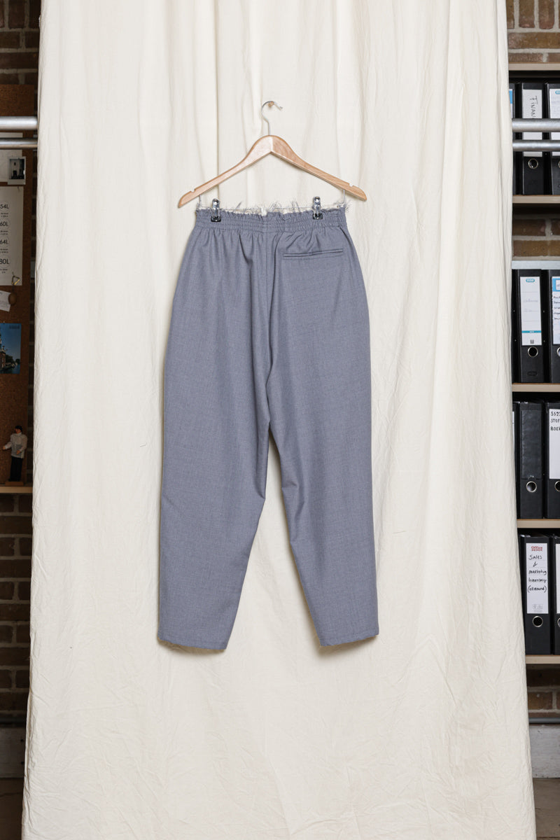 GRANDMA PANTS LIGHT GREY BLUE