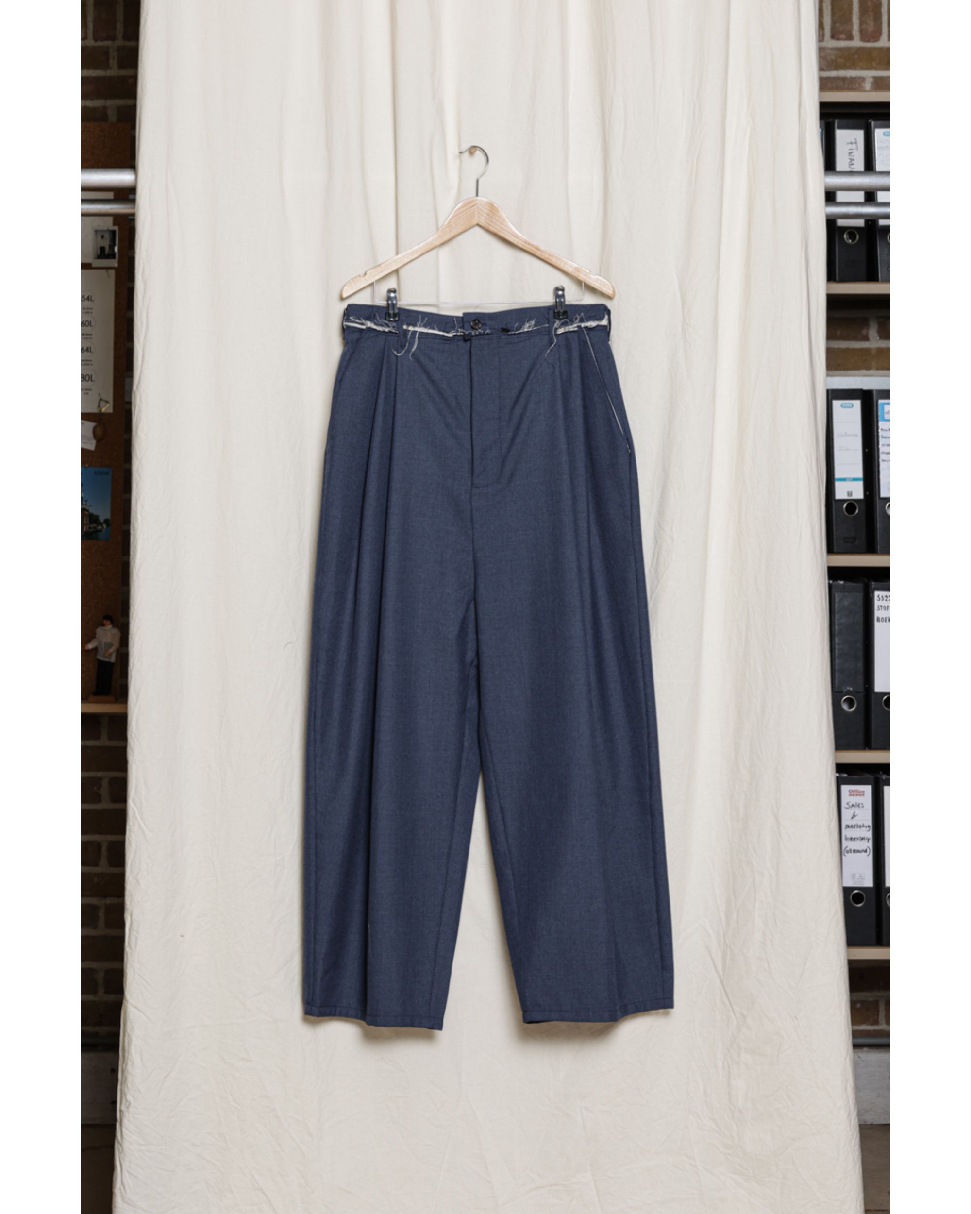 XXL SUIT PANTS BLUE - CAMIEL FORTGENS