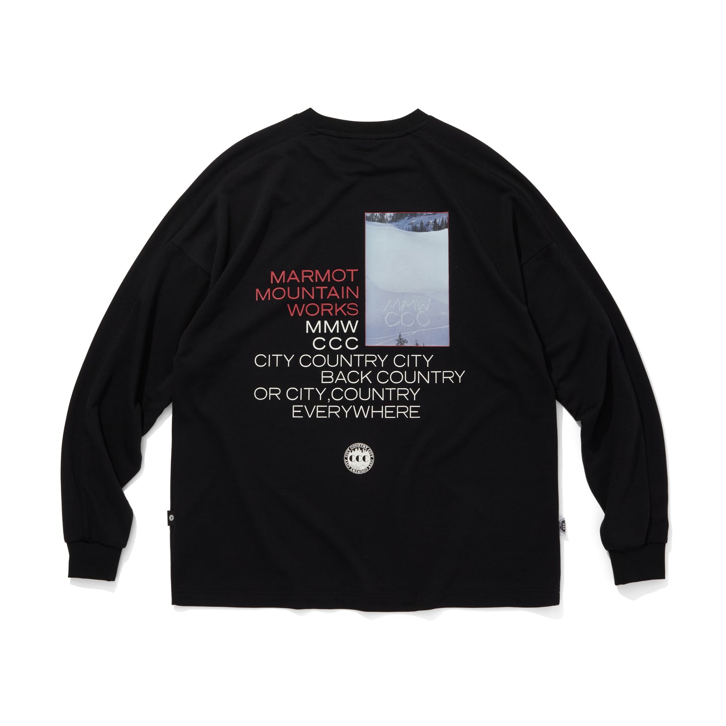 CITY COUNTRY CITY × Marmot_MMWCCC L/S T-SHIRT_MMWCCC