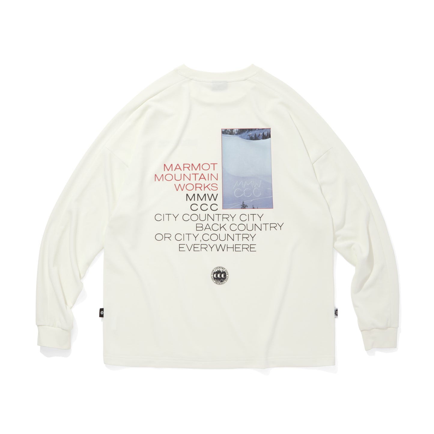 CITY COUNTRY CITY × Marmot_MMWCCC L/S T-SHIRT_MMWCCC
