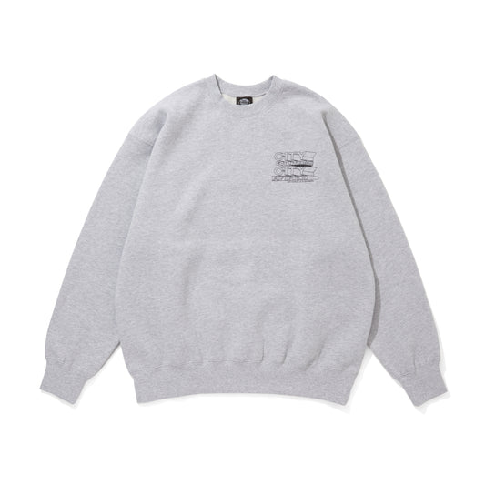 CITY COUNTRY CITY × AVIREX_APPLIQUE LOGO SWEATSHIRT