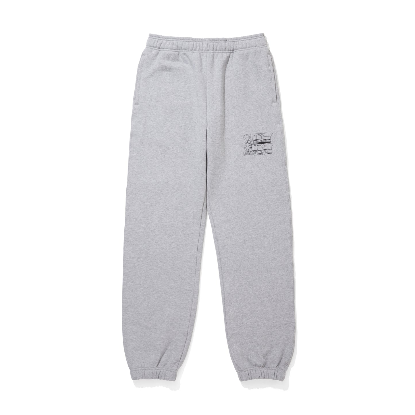 CITY COUNTRY CITY × AVIREX_SWEAT PANTS