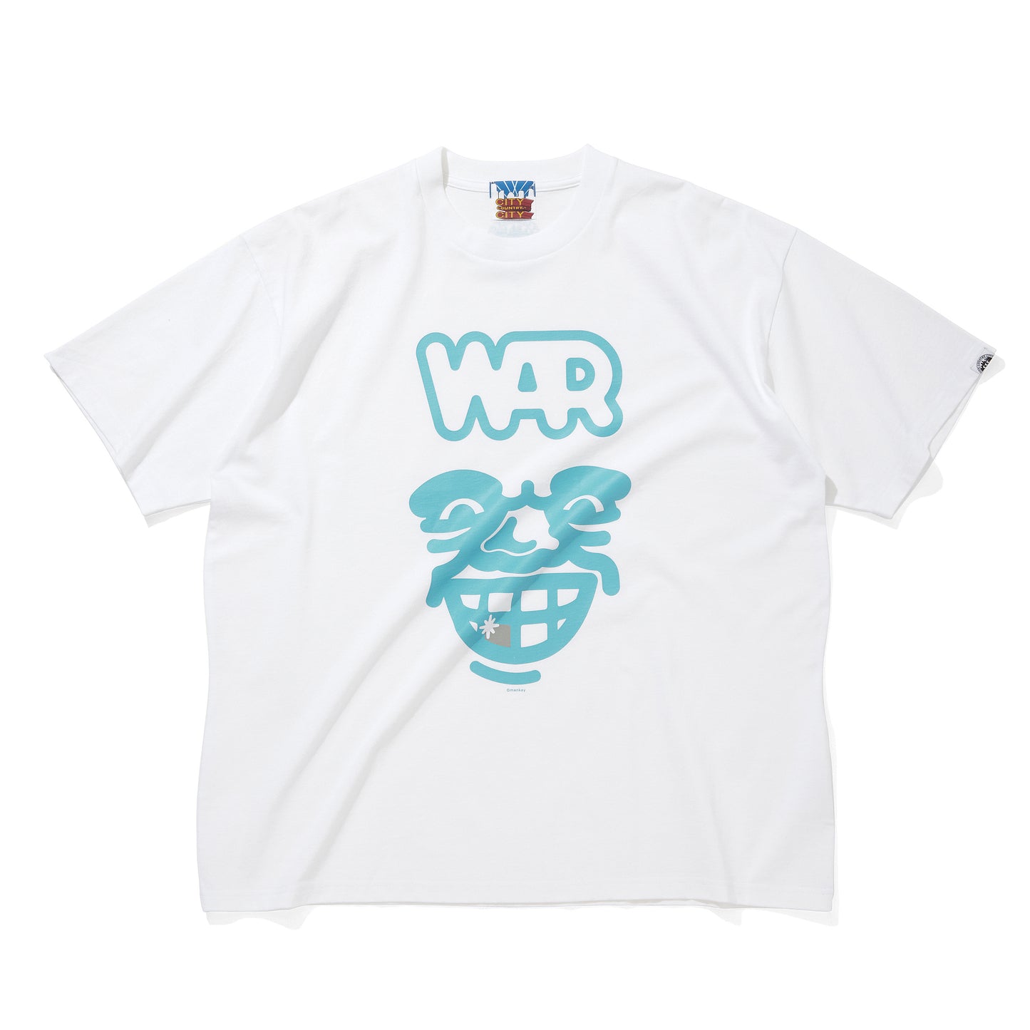 CITY COUNTRY CITY × WAR_COTTON T-SHIRTS_MANKEY