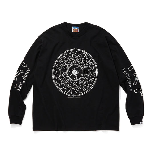 COTTON POCKET L/S T-SHIRT_LET'S DANCE