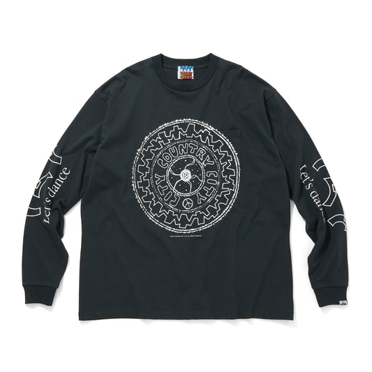 COTTON POCKET L/S T-SHIRT_LET'S DANCE