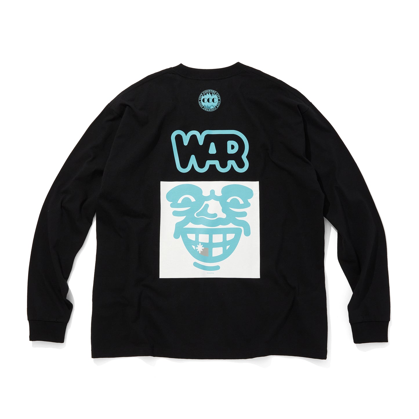 CITY COUNTRY CITY × WAR_COTTON L/S T-SHIRT_MANKEY