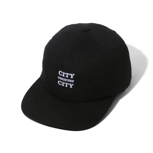 EMBROIDERED LOGO COTTON CAP_CITY COUNTRY CITY