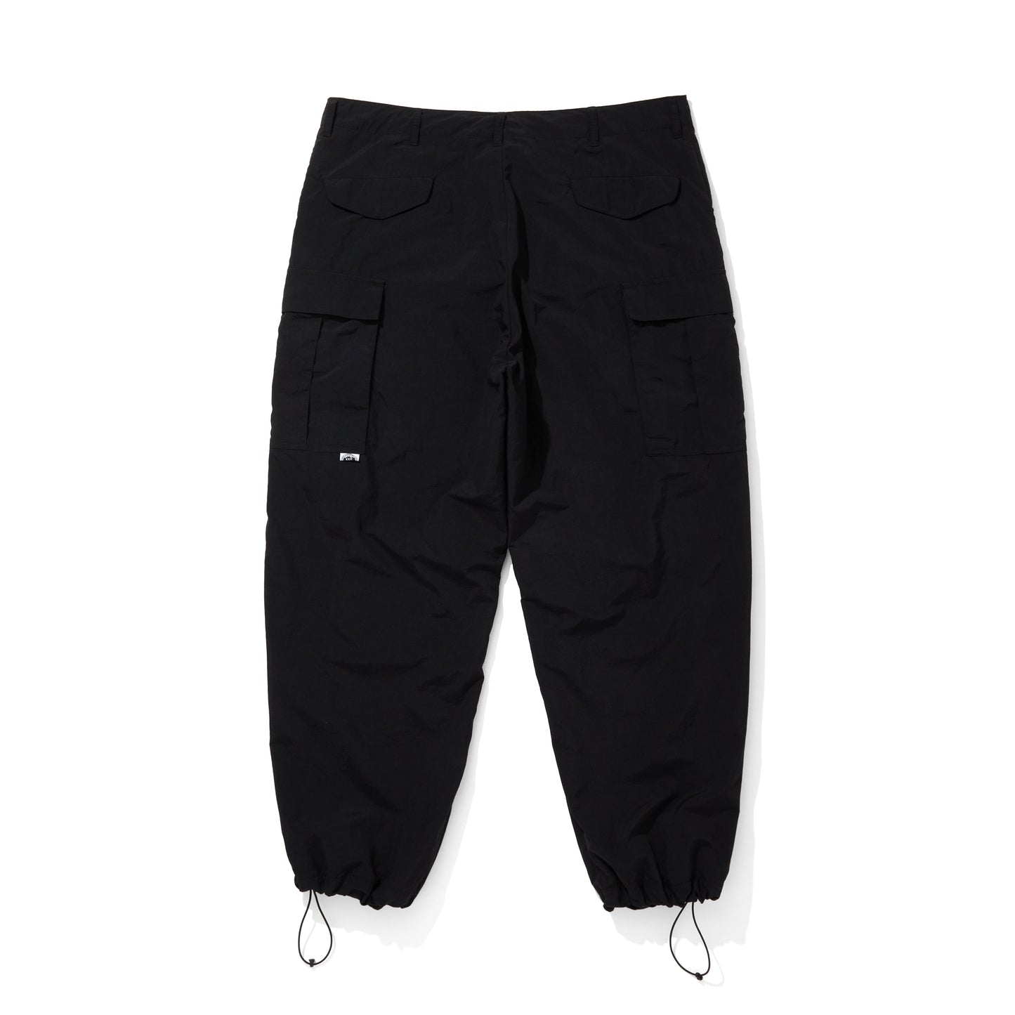 TASLAN NYLON OVER SIZE PANTS