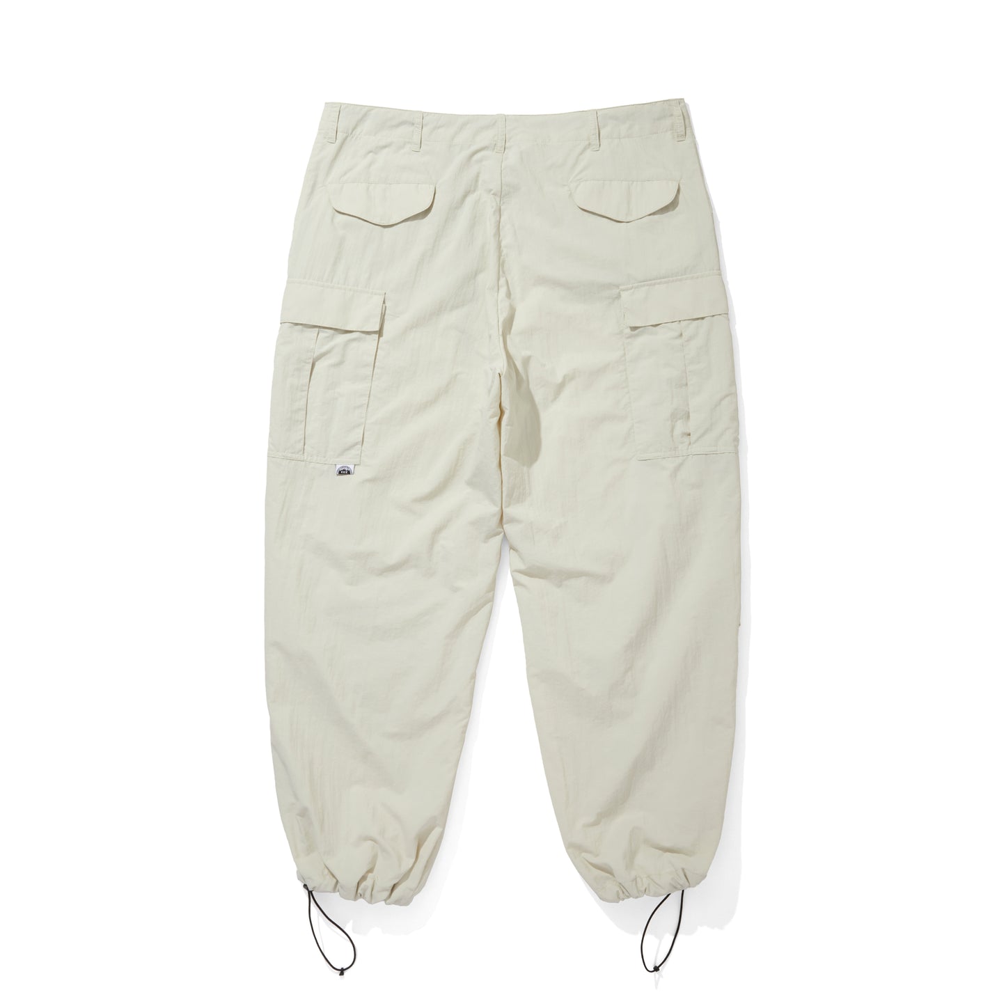TASLAN NYLON OVER SIZE PANTS