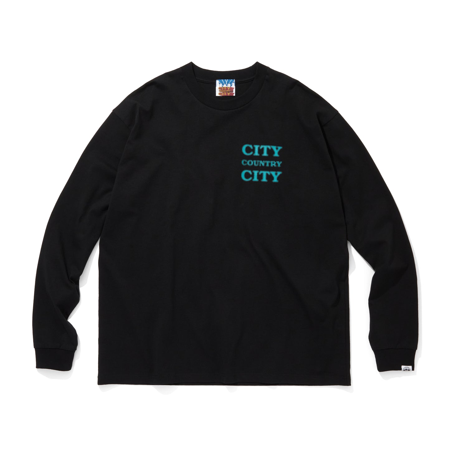 COTTON L/S T-SHIRT_CITY COUNTRY CITY