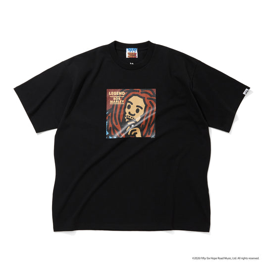 CITY COUNTRY CITY × BOB MARLEY_COTTON T-SHIRT_LEGEND