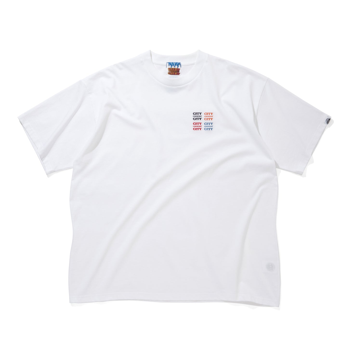 EMBROIDERED LOGO COTTON T-SHIRT_CCCC