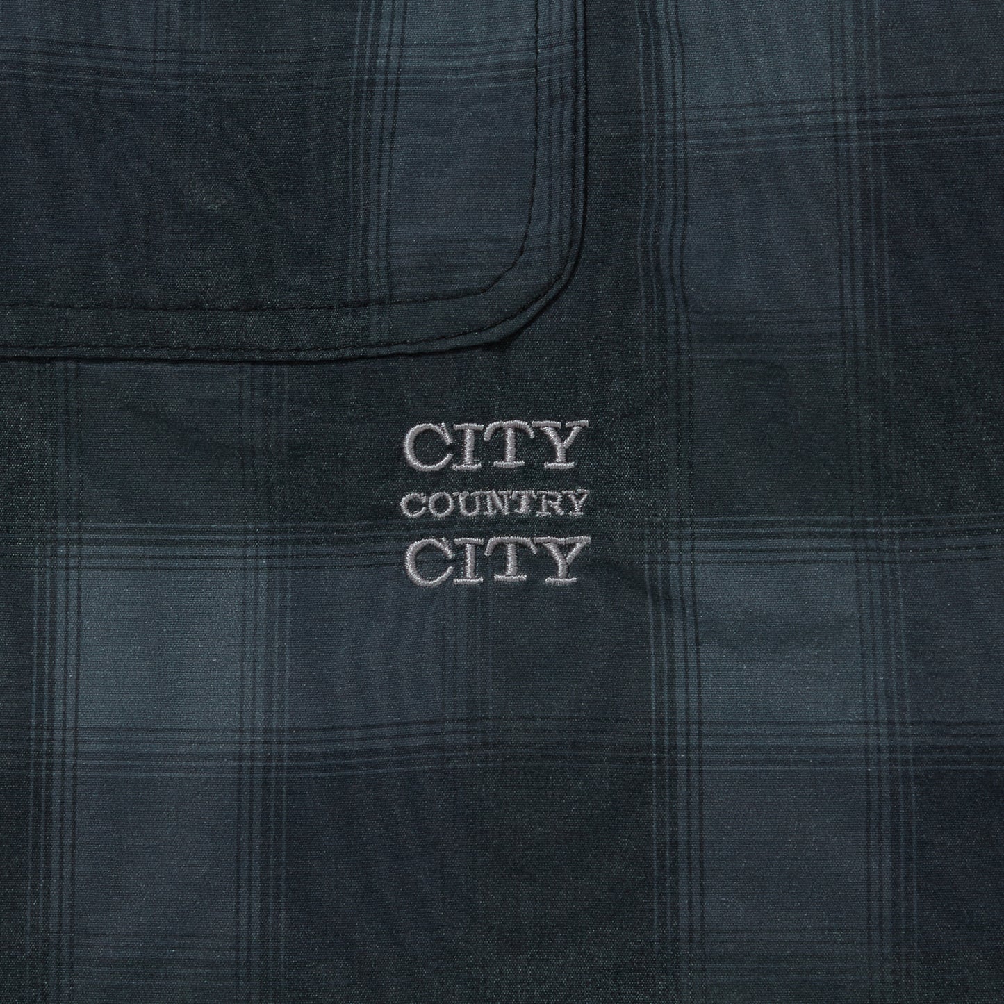 TASLAN NYLON CHECK SHIRT