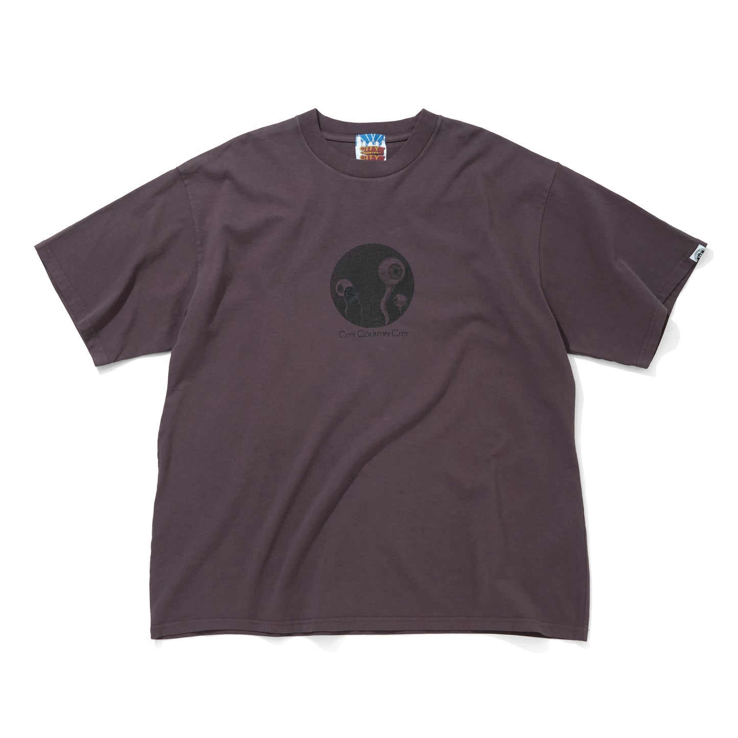 GARMENT DYE COTTON T-SHIRT_PLOY A