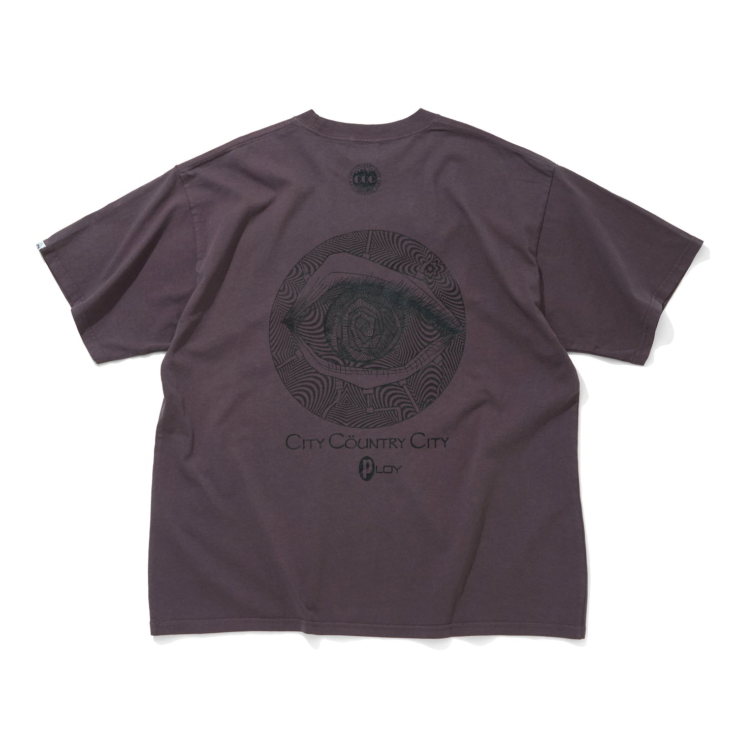 GARMENT DYE COTTON T-SHIRT_PLOY A