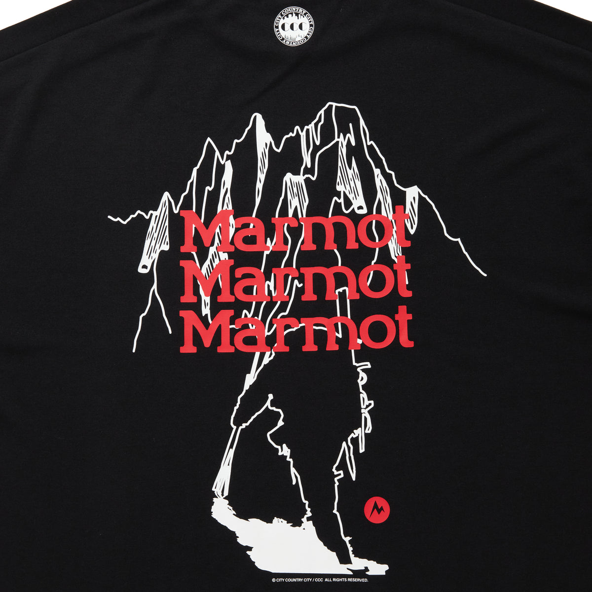CITY COUNTRY CITY ×Marmot_MC EVERYWHERE L/S T-SHIRT