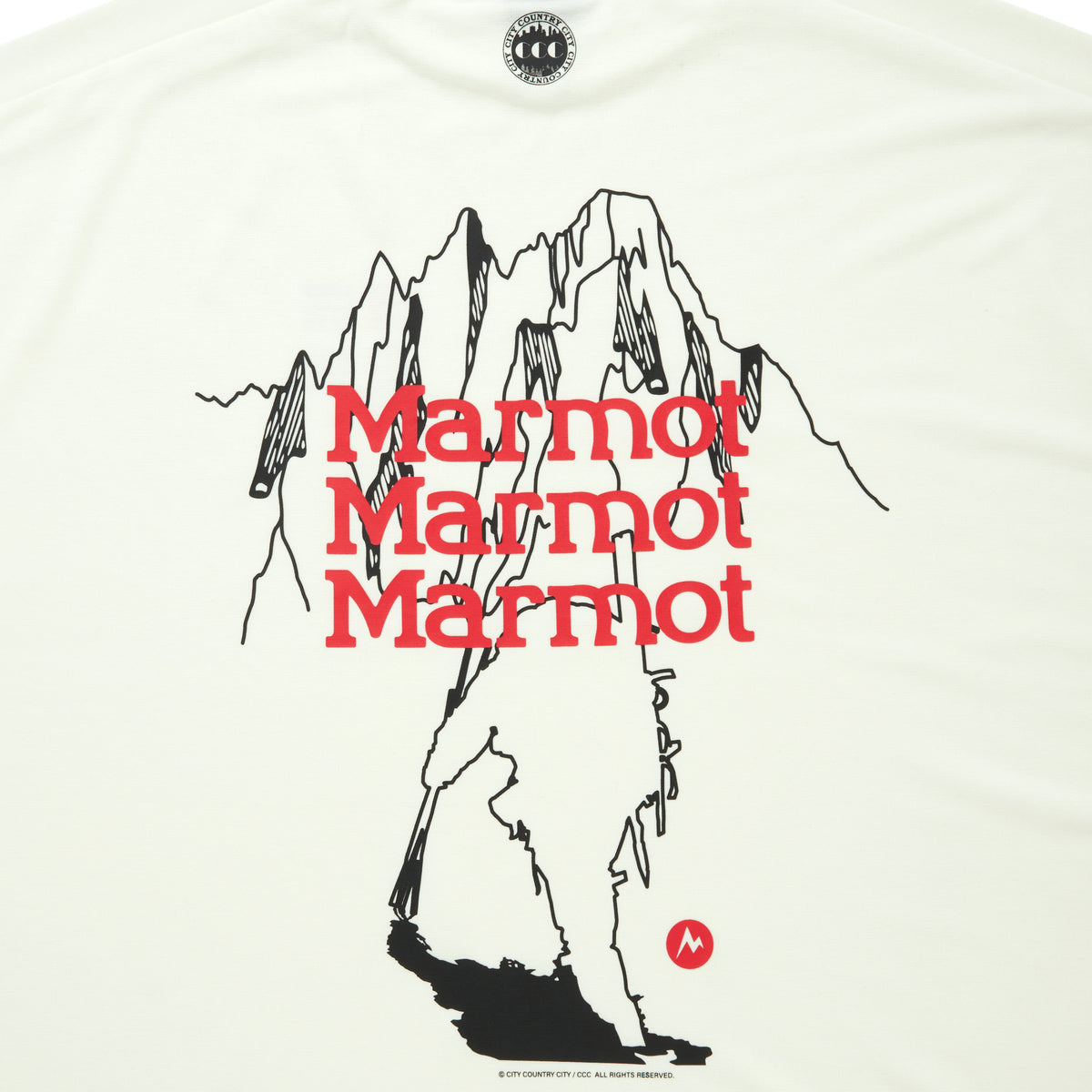 CITY COUNTRY CITY ×Marmot_MC EVERYWHERE L/S T-SHIRT