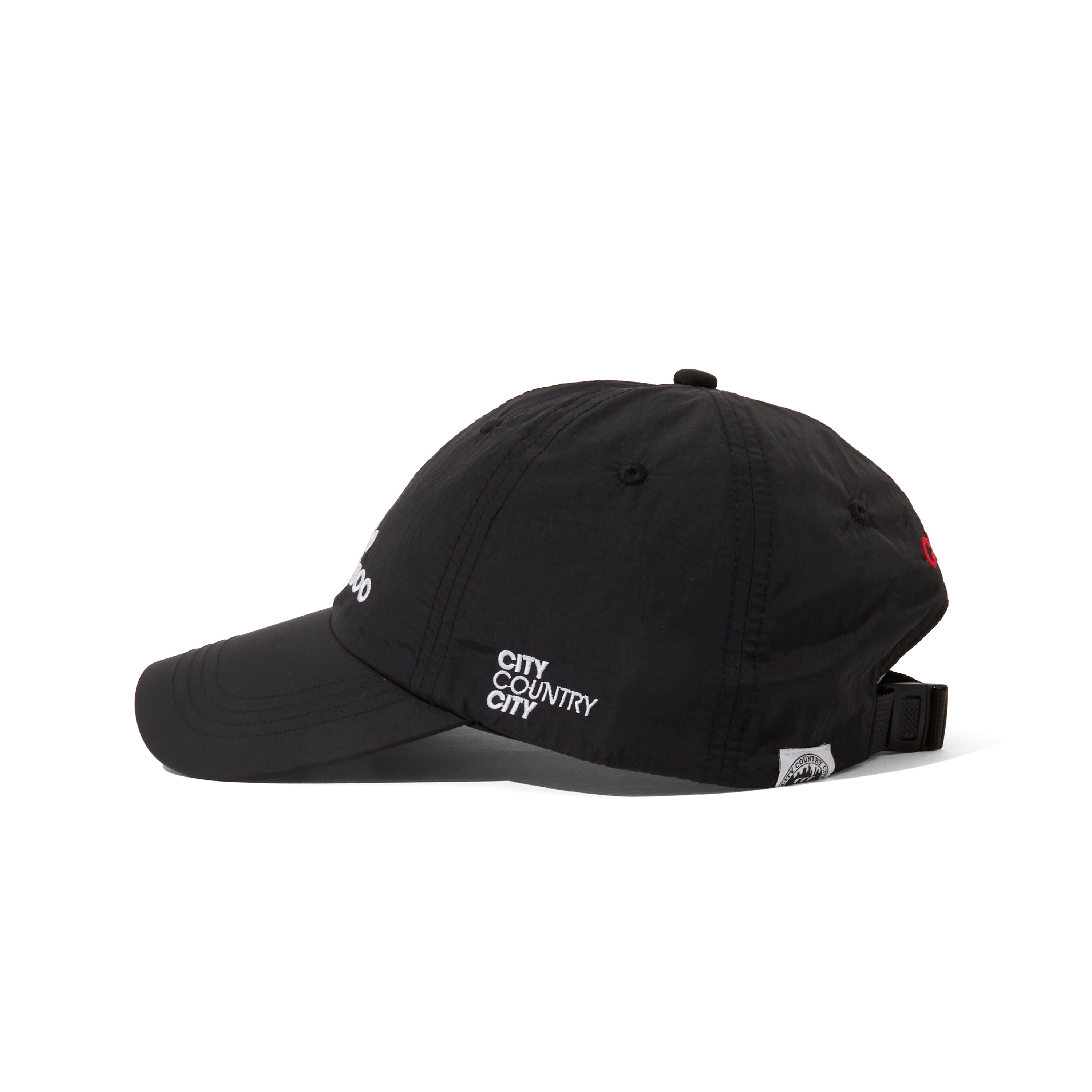 帽子 CITY COUNTRY CITY NYLON CAP BLACK #1 NYLON CAP – TIME AFTER TIME