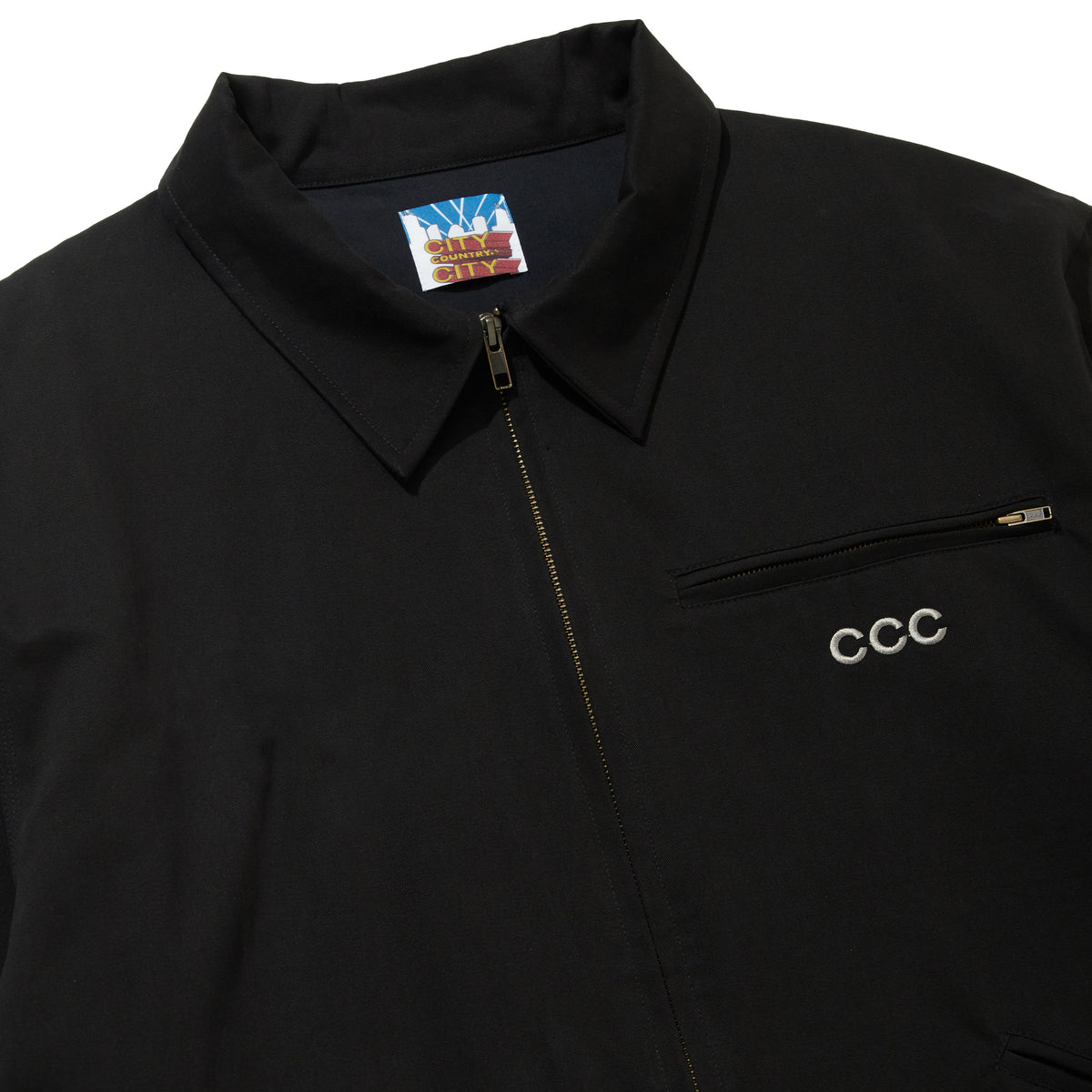 EMBROIDERY MOLSKIN BLOUSON