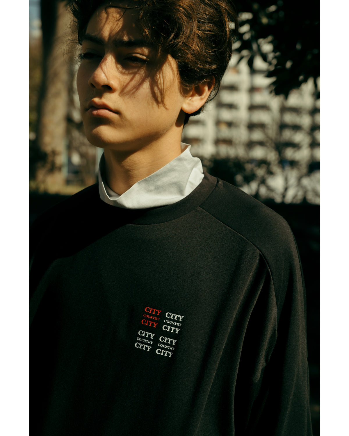 CITY COUNTRY CITY ×Marmot_MC EVERYWHERE L/S T-SHIRT
