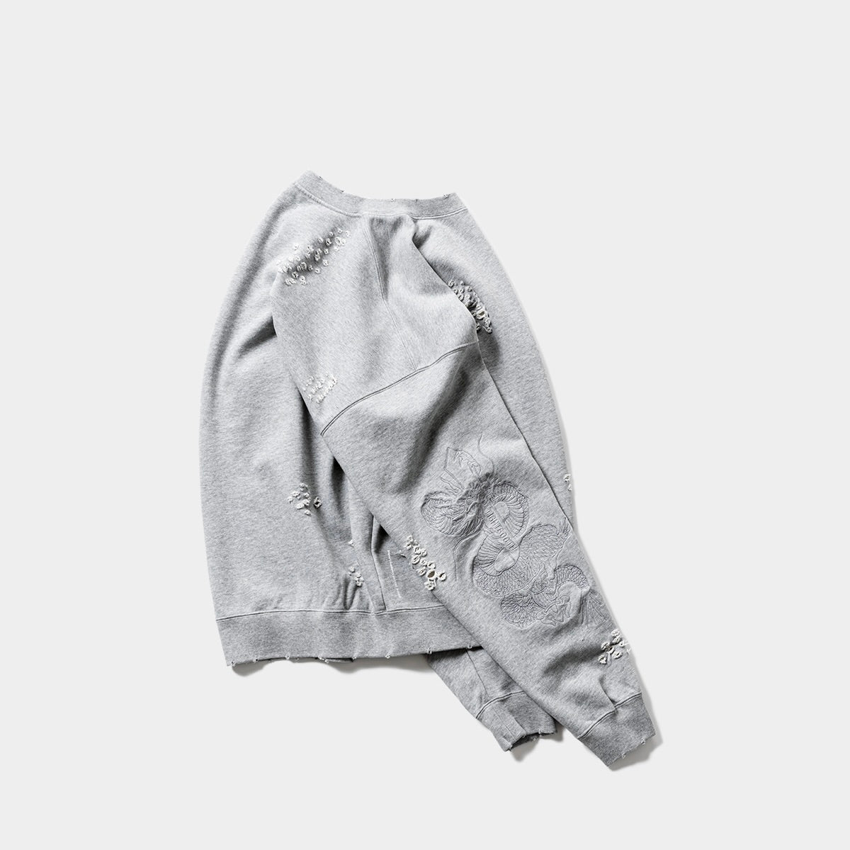 DAMAGE CREW SWEAT (TIGHTBOOTH x DELUXE)