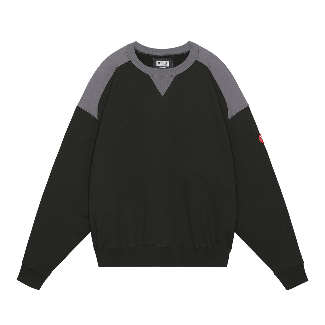 PANEL SHOULDER CREW NECK