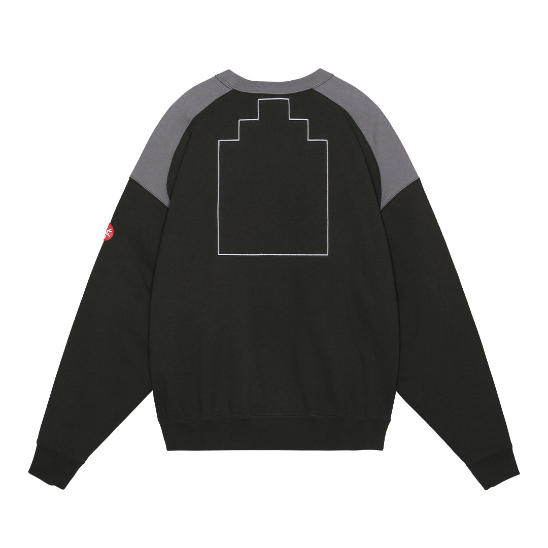 PANEL SHOULDER CREW NECK