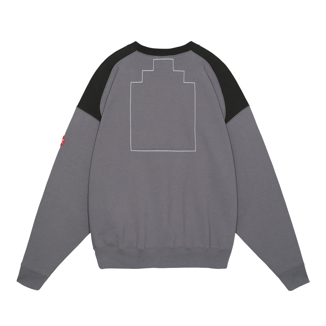 PANEL SHOULDER CREW NECK