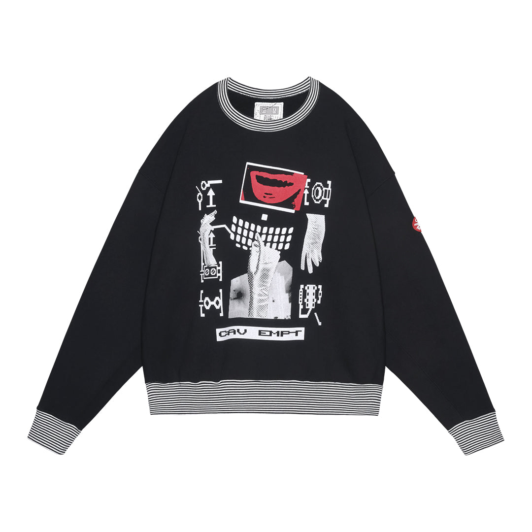 LIPS DISPLAY CREW NECK