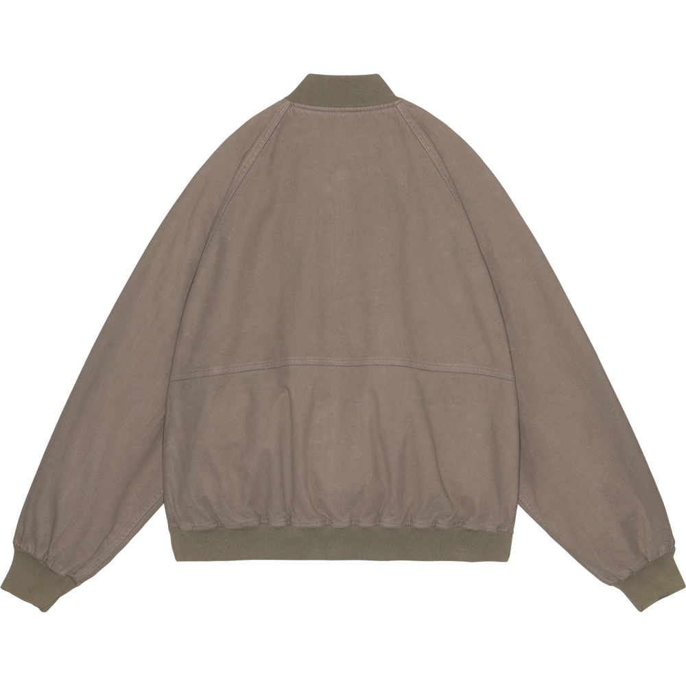 COTTON FLANNEL ZIP JACKET