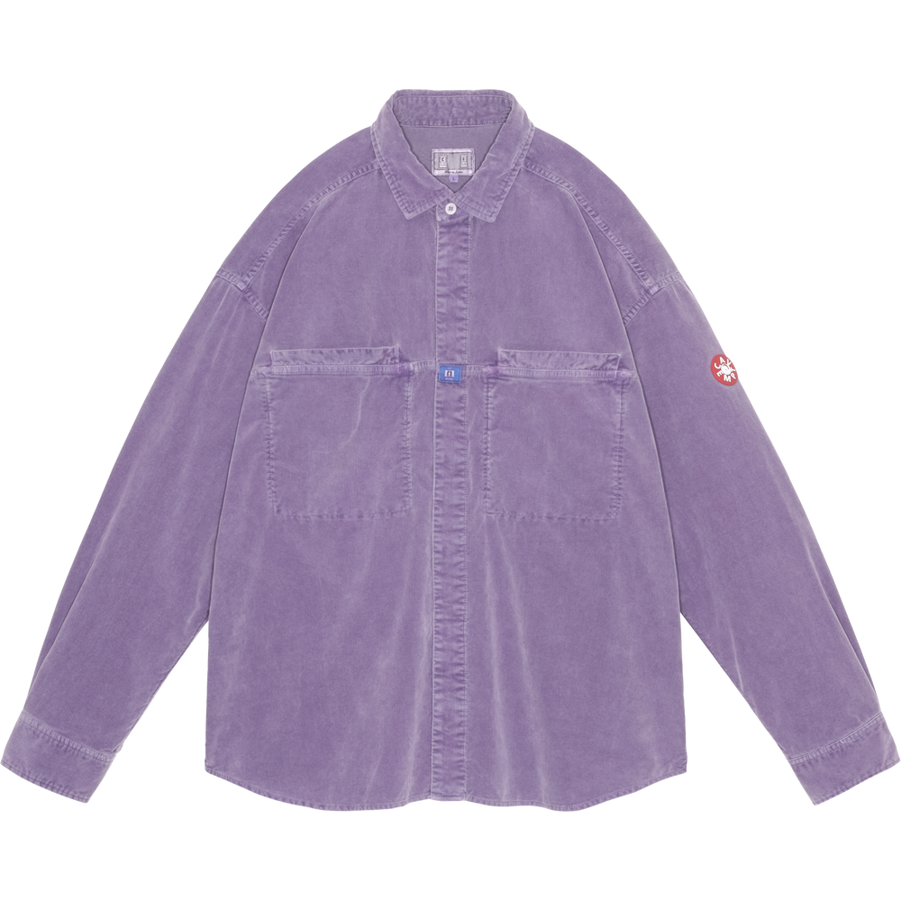OVERDYE CORD DESIGN BIG SHIRT