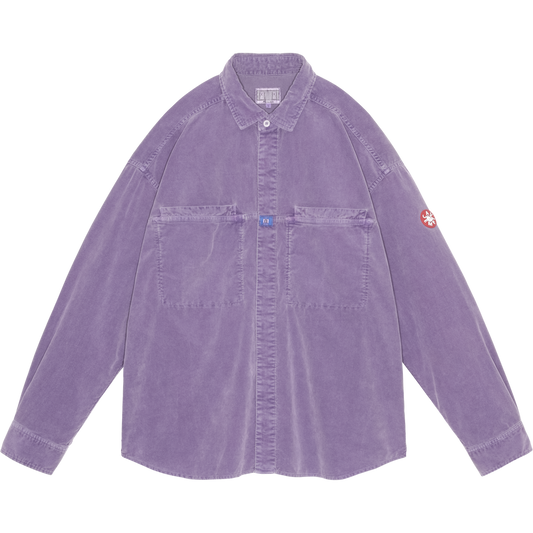 OVERDYE CORD DESIGN BIG SHIRT