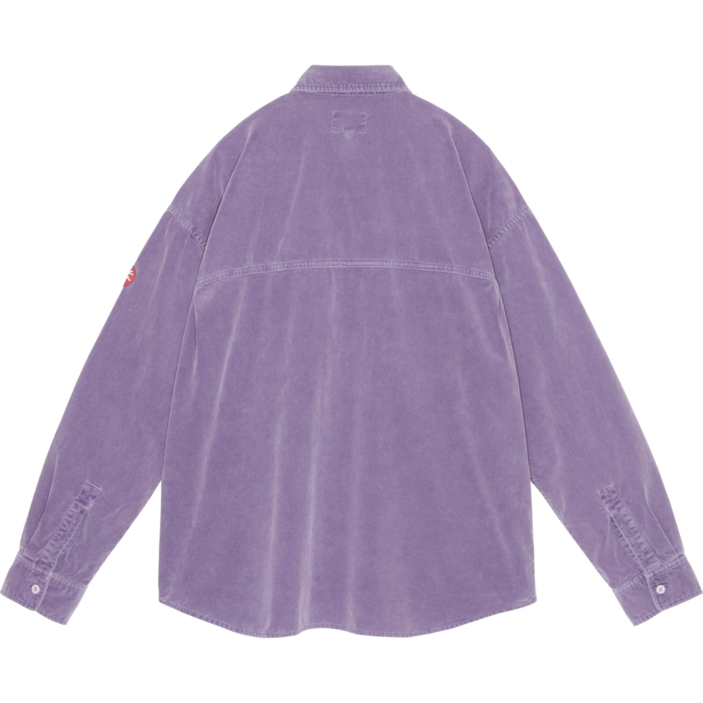OVERDYE CORD DESIGN BIG SHIRT