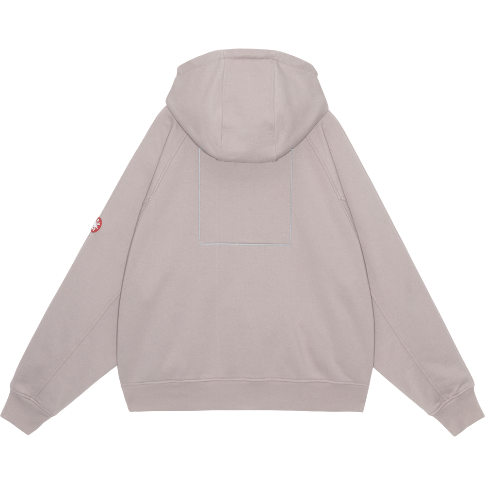 SOLID BIG HEAVY ZIP HOODY