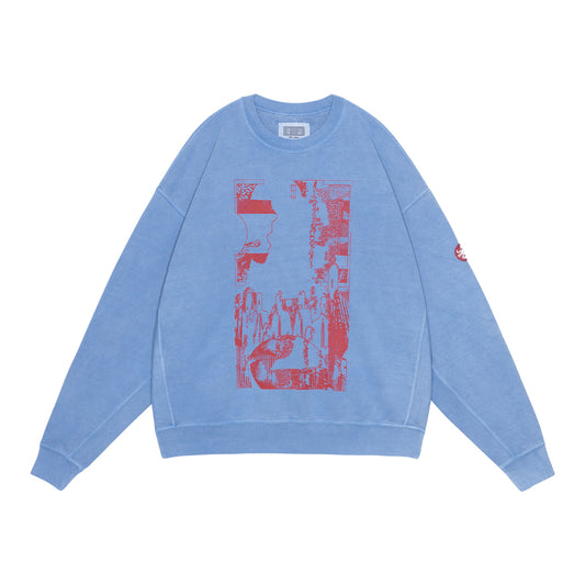 OVERDYE MD Plain Speech CREW NECK