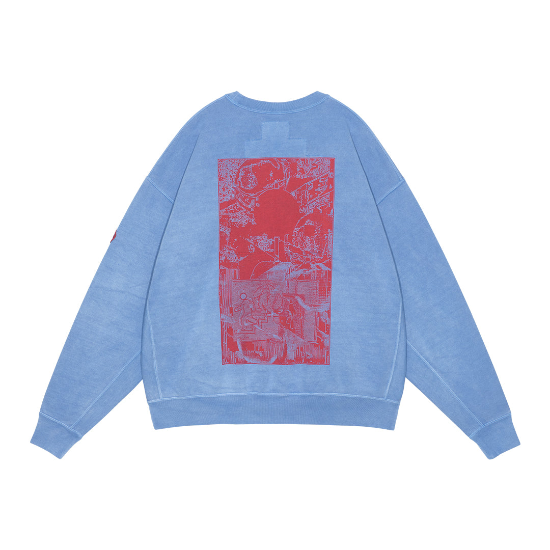 OVERDYE MD Plain Speech CREW NECK