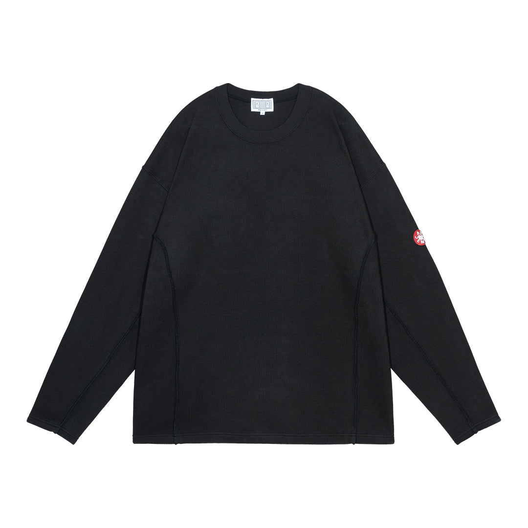 SIDE SEAM DBL KNIT LONG SLEEVE
