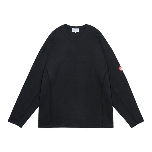 SIDE SEAM DBL KNIT LONG SLEEVE