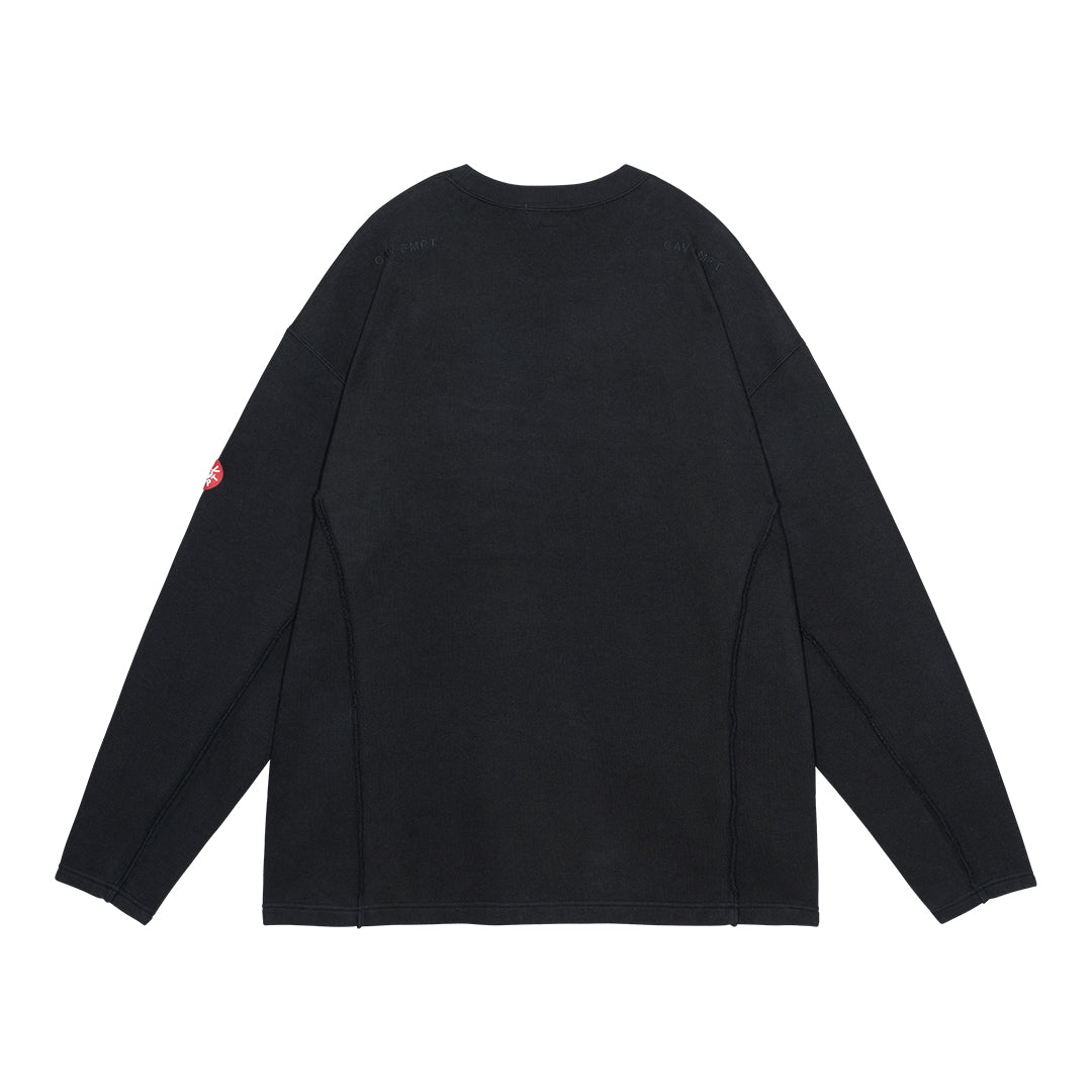 SIDE SEAM DBL KNIT LONG SLEEVE